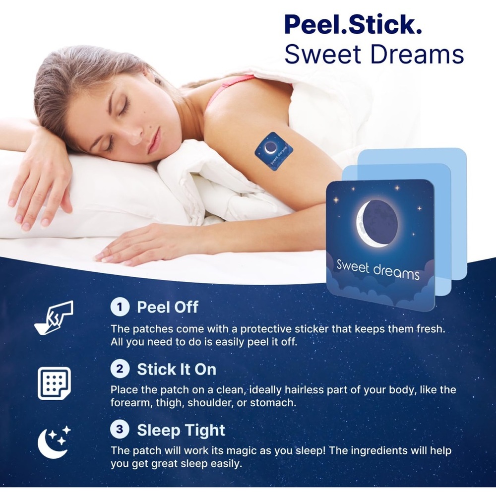 Original Sleep Patches for Adults Extra Strength | | 28 Patches - Picture 6 of 7